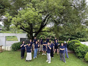 昕衣季夏季polo衫工作服工衣定制t恤刺绣文化高端短袖服装衣服印字logo 藏青色 XL 实拍图