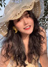 豪天保草帽女帽子女沙滩帽海边帽子女防晒帽旅游帽女遮全脸旅游三亚帽子 蕾丝遮阳帽-米色 【加大帽檐，遮掩防晒】 实拍图