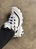 斯凯奇黑白金|男鞋秋冬季经典熊猫鞋增高透气时尚校园复古老爹鞋666114 实拍图