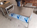 庄子然不锈钢简易煤气灶台支架不锈钢工作台煤气罐置物架出租屋农村灶台 灶台架高低组合款三层 长90宽40高80低70【适用单灶】 实拍图