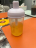 乐扣乐扣（LOCK&LOCK）多功能奶茶杯塑料杯吸管杯便携提手水杯女果汁咖啡杯 浅紫色-520ML 实拍图