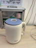 美的（Midea）电水壶 迷你小型便携电热水壶 1-2人出差旅行小容量便携式大功率宿舍烧水壶 双层防烫内胆自动断电 0.6L 【差旅便携】SH06X6-103 实拍图