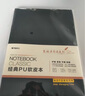 晨光(M&G)文具黑色软皮革面笔记本本子开会办公用品会议记录本日记本记事本商务A5/25K 160张单本APY1EK78 实拍图