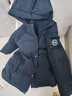 京东京造羽绒服男鸭绒加厚防寒工装面包服短款冬季外套衣服 黑色 L 实拍图