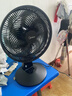 美的电风扇台扇家用节能台式对流风扇大风量风扇清新空气办公室卧室宿舍摇头轻音空调伴侣FGAU30D 白色 FGAU40D 实拍图