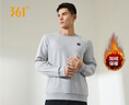 361°卫衣男装秋装长袖运动服休闲圆领宽松加绒上衣套头衫652344801D-7 实拍图