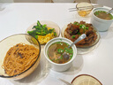 康宁餐具玻璃碗耐高温碗碟套装泡面碗大碗汤碗鱼盘面碗米饭碗盘子餐具套装 康宁晶致小盘+康宁晶致大碗 实拍图