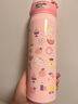 膳魔师（THERMOS）学生情侣进口保温保冷杯壶不锈钢水杯礼物男女水杯JNL-500ml系列 JNL-502-KTCP凯蒂猫500ml 500ml 实拍图