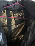 高梵黑金鹅绒服先锋3.0亮面6格羽绒服男女同款冬季厚外套 黑色 S  实拍图