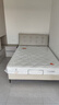 喜临门城市爱情大白垫 乳胶椰棕床垫 独袋弹簧 海绵垫子床架软硬两用 套餐:大白垫+云象燕麦色 1.5*2米 实拍图