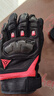 摩多狼（MOTOWOLF）摩托车骑行手套夏季男透气真皮机车碳纤防摔防护羊皮四季骑士装备 实拍图