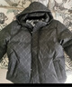 卡宾【重磅鸭绒】卡宾男装老花满印羽绒服冬季夹克休闲面包服加厚外套 咖啡色65 L /175/50 实拍图