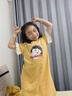 俞兆林（YUZHAOLIN）女童睡裙儿童睡衣夏季薄款纯棉中大童家居服童装 猫爪女孩 实拍图