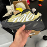 阿迪达斯YEEZY700MNVN黑粉椰子男女运动时尚休闲鞋GW9525 38码 实拍图
