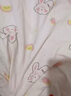 顶瓜瓜女童睡裙夏季薄款纯棉中大童小女孩儿童睡衣背心裙 白色 110 实拍图