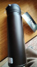 膳魔师（THERMOS）保温杯不锈钢水杯磨砂黑500ml保冷杯子便携男女士学生礼物JNL-502 实拍图