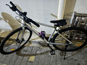 MACOGE迈凯捷超轻铝合金平把公路自行车砾石公路车碟刹男女成人学生瓜车 全息银-27速-超轻铝合金车架 M码-适合身高158-175CM 实拍图