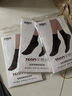 宝娜斯丝袜秋季棉底短袜女春秋天鹅绒中厚款脚底加棉防滑吸汗松口短丝袜 【黑色】 5双 均码 150D【建议37码-44码】 实拍图