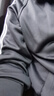 阿迪达斯 （adidas）运动套装男秋季外套长裤两件套跑步运动套装 黑白 2XL  实拍图