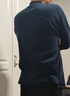 浪莎100%纯棉男士秋衣上衣单件秋冬季保暖内衣中年打底全棉毛衫半高领 ·【藏青上衣】·中领100%纯棉 2XL /180 实拍图