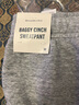 Abercrombie & Fitch经典小麋鹿图案男装24春秋抓绒美式baggy风运动卫裤134-4099 灰色 L (180/86A) 实拍图