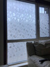 诚佳迪卫生间窗户玻璃隐私贴膜透光不透人浴室门防偷窥厕所遮挡窗花贴纸 富贵芙蓉【360度防窥】 3米长*90厘米宽 实拍图