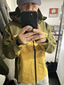 NatureHike挪客拼色硬壳冲锋衣防风防水户外露营徒步女款登山服外套加厚保暖 橄榄绿拼雾黄(单件/无内胆) M 实拍图