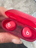 beats Solo Buds【Jennie同款】真无蓝牙线耳机 Beats 耳机 音乐耳机 入耳式运动耳塞 兼容苹果安卓系统 晶透红 实拍图