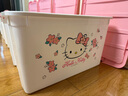 爱丽思（IRIS） 儿童玩具塑料收纳箱Kitty宝宝衣服衣物家用整理箱特大号储物箱丝 50L白粉【长40宽55高32】 实拍图