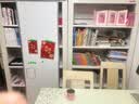 阿格贝贝（agebeibei） 钢制书架2M高图书馆书架落地一体靠墙家用客厅置物架书柜可定制 白色五层1.8M高1M宽主架至尊版 实拍图