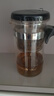 金灶（KAMJOVE） 飘逸杯茶道杯玻璃茶壶泡茶壶茶具玲珑杯泡茶器茶壶玻璃壶花茶壶 TP-200（1000ml） 实拍图