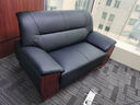 中伟办公沙发会客沙发商务沙发办公室沙发组合三人位西皮 实拍图