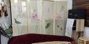 祥朗新中式半透实木布艺屏风隔断折屏座屏玄关客厅卧室书房餐厅酒店宾馆养生馆店铺时尚现代简约屏风帘隔断帘 1.8米高X0.5米宽一扇 实拍图
