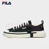 斐乐（FILA）官方LOOP女鞋帆布鞋新款休闲运动鞋小白鞋板鞋断层鞋 黑-BK 36 实拍图