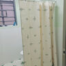 未来式浴室折叠浴帘磁吸防水淋浴房隔断卫生间干湿分离隐形挡水帘免打孔 米白色双侧磁吸【帘+杆+挡水条】 适用宽度150-179 帘宽1.8高1.8米 实拍图