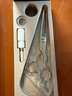 鋼夫 钢夫日本理发剪刀美发剪刀平剪牙剪套装理发工具专业剪发剪刀打薄剪发型师专用理发器 6英寸牙剪 无痕齿去发量10-15 GF3-615 实拍图