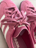 adidas「T头鞋」STADT经典时尚薄底运动板鞋男女阿迪达斯三叶草   浅粉/汉玉白/树脂黄(女生买小半码)   43 实拍图