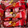 雀巢（Nestle）脆脆鲨巧克力威化饼干散装网红小吃充饥食品零食学生办公室零食 脆脆鲨巧克力味80条1kg 实拍图