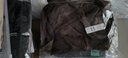 百图betu女装冬新款毛呢外套优雅百搭复古格纹外套女2310T71 墨绿 M 实拍图