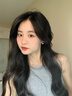 大地溪灰珍珠项链清新甜美轻奢少女链时尚毛衣链秋冬女氛围感 大地溪灰6mm+元宝扣（45cm） 实拍图