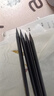 纽赛（NUSIGN）特粗三角杆黑木纽赛铅笔书写绘画素描铅笔 10支NS727-HB【热门商品】得力旗下高端品牌 实拍图