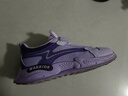 回力（Warrior）童鞋女童运动鞋春秋季网面透气儿童跑步鞋WZ(CL)-0694 紫/深紫38 实拍图