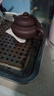 紫玉碧云 宜兴紫砂壶 纯全手工紫砂茶壶 功夫茶具老紫泥仿古壶 徐七孔仿古黄金容量款 200ml 实拍图