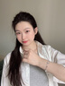礼意久久施华洛世奇元素四叶草银手链女士生日礼物女生高级感送女友老婆 实拍图