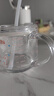 拜杰牛奶杯吸管杯奶茶杯早餐杯玻璃杯刻度杯水杯杯子带盖儿童牛奶杯 实拍图