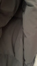 森马（Semir）90绒羽绒服女长款显瘦可拆卸连帽保暖外套冬季黑色三防防寒服 【至臻黑巧】黑色（灰鸭绒）90001 灰鸭绒 XL 实拍图