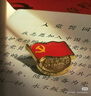 沪兴 【不褪色】镀金新党员徽章 党徽胸章 厚2mm 双面强磁 磁扣款50个装 实拍图