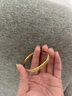 吉财运碎碎冰黄金手镯女款999足金碎冰冰实心金包银款情人节礼物送女友 包金3克总重30克碎碎冰手镯60# 实拍图