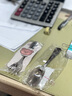 沃德百惠（WORTHBUY）316L不锈钢儿童调羹喂饭勺小学生餐叉勺元宝勺带收纳盒勺子套装 达达狮元宝勺+餐叉+收纳盒 实拍图