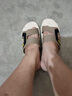 速狐防臭踩屎感新款防臭拖鞋男夏季静音防滑外穿软底室内大码凉拖鞋男 卡其 41 脚宽胖请加大一码买 实拍图